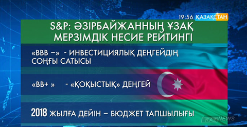 Мұнай бағасының түсуі Әзірбайжанның инвестициялық климатына кері әсер етіп отыр