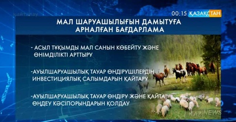 Ауыл шаруашылығы министрлігі пайда әкелетін жобаларға бөлінетін субсидия көлемін арттыра бермек