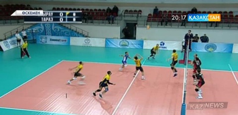 Өскеменде волейболдан  ұлттық лига ойындары өтуде