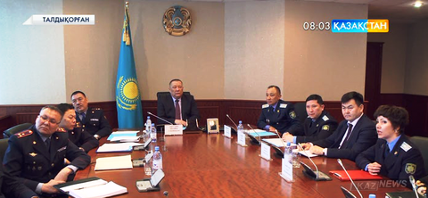 Талдықорғанда  қылмыстық құқық бұзу картасы таныстырылды