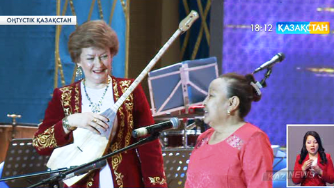 Татьяна Бурмистрова 8 наурыз мерекесіне орай Шымкентте кеш өткізді