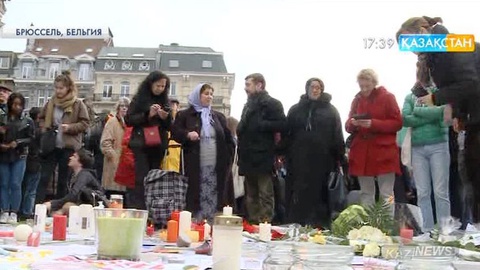 Бельгия халқы лаңкестік құрбандарын аза тұтып жатыр