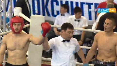 Астанада кикбоксингтен Қазақстан чемпионаты өтуде