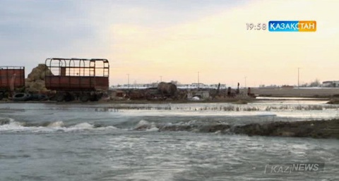 Солтүстік Қазақстан облысындағы Ясная Поляна ауылын су басу қаупі бар
