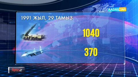 ҚР Президенті Н.Назарбаевтың ядросыз әлем бастамасына орай деректер мен дәйектер