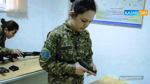 Әскери кафедраларда қыздар да оқитын болды