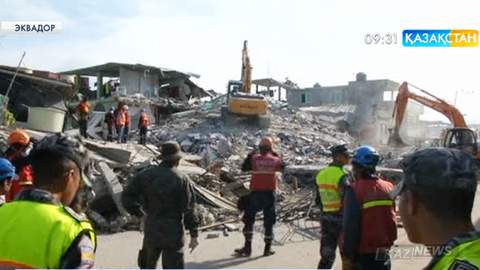 Эквадордағы зілзала құрбандарының саны 413-ке жетті