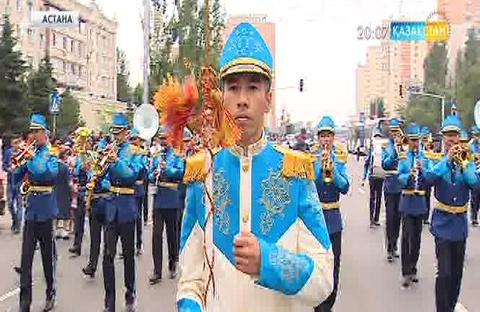 Бүгін «Астана самалы» үрмелі аспаптар фестивалі тұрғындар мен қонақтарды қуантты 