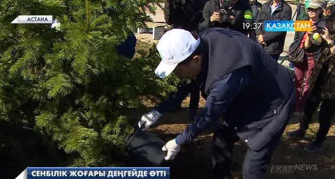 Әділбек Жақсыбеков жалпықалалық сенбілікке атсалысқан тұрғындарға алғыс білдірді
