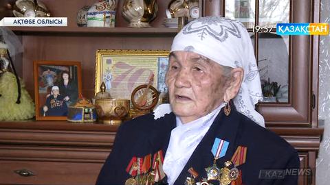 Соғыс жылдарында ерлік көрсеткен қазақтың қайсар қыздарының бірі – Ақтөбе қаласында тұрады