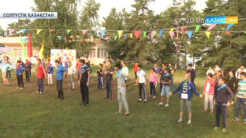 Солтүстік Қазақстан облысында спортшы балалардың жазғы лагері ашылды