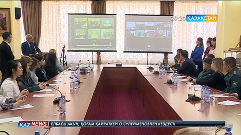 Ұлттық кітапханада ҚХА бастамасымен «Мәңгілік ел» патриоттық актісіне арналған ашық диктант өтті (толығырақ)
