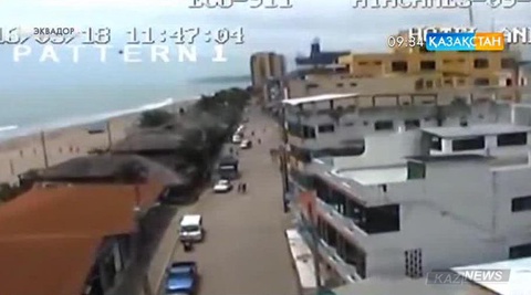 Эквадорда  екі бірдей зілзала болды