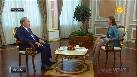 Елбасы «Россия 24» телеарнасына сұхбат берді