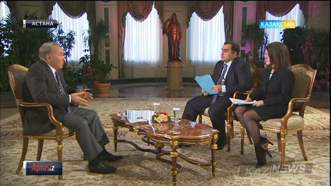 Мемлекет басшысы Bloomberg News ақпарат агенттігіне сұхбат берді