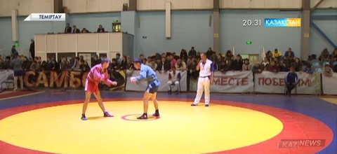 Теміртауда самбодан металлургтердің ашық кубогы өтті