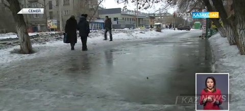 Семейде кеше жауған  жаңбырдың соңы көктайғаққа айналды