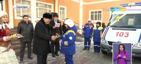 Павлодардың жедел жәрдем қызметіне 6 реанимобиль тапсырылды