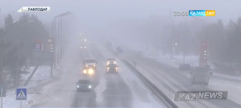 Ауа райының қолайсыздығына байланысты солтүстік өңірде бірнеше бағыттағы жолдар жабылды