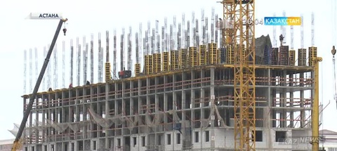 Биыл тұрғын үй құрылысының көлемі өткен жылмен салыстырғанда 6,5 пайызға өскен