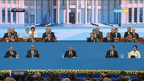 Елордада Тәуелсіздік күніне орай дәстүрлі салтанатты жиын өтті