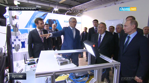 Жыл қорытындысы. Мемлекет басшысы Нұрсұлтан Назарбаев Ресейге жұмыс сапарымен барды