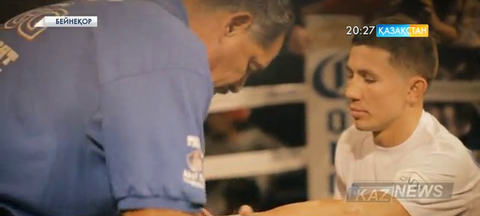 Геннадий Головкин жаттығуға кірісті