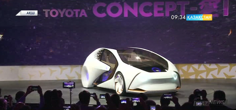 «Toyota» жасанды интеллекті бар робомобильді ұсынды