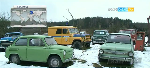 Беларусь тұрғыны Данила Цитович 80-нен астам раритет көлік жинаған
