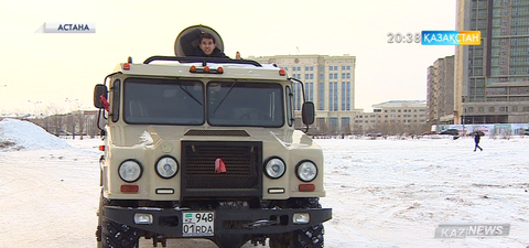 Кеңестік ГАЗ-66 әскери көлікке айналды