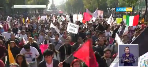 Мексикада халық жанармайдың қымбаттауына наразылық танытты