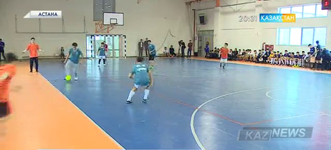 Астанада жасөспірімдер арасында футболдан республикалық турнир басталды