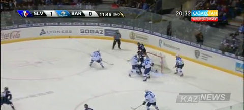 Астаналық «Барыс» «Слован» клубынан ұтылды