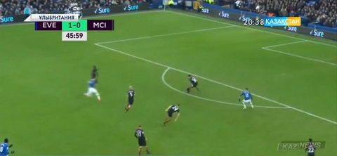 «Эвертон» «Манчестер Сити» командасын 4:0 есебімен жеңді