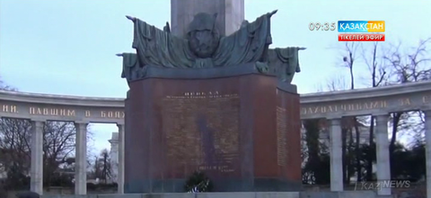 Венада Кеңес жауынгерлерінің құрметіне қойылған ескерткішті біреулер қорлап кетті