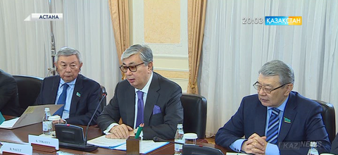 Сенат төрағасы Қасым-Жомарт Тоқаев канадалық Парламент депутаттарын қабылдады