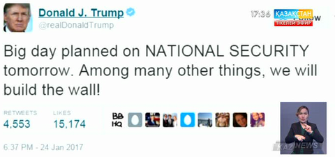 Дональд Трамп Мексикамен шекарада қабырға тұрғызбақ