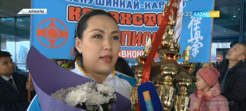 Қазақстандық каратэшілер жүлделі оралды