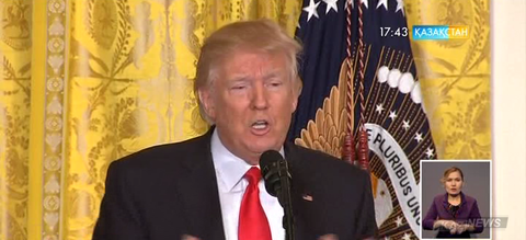 Дональд Трамп 76 минуттық баспасөз мәслихатын өткізді