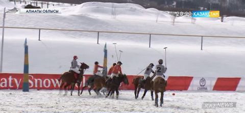 Алматыда тұңғыш рет қар үстіндегі  шөгеннен  халықаралық турнир өтуде