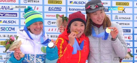 Елена Коломина Азия ойындарының күміс жүлдегері