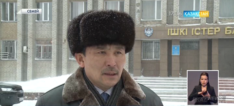 Семейде тәртіп сақшысы 1 адамды мерт қылды