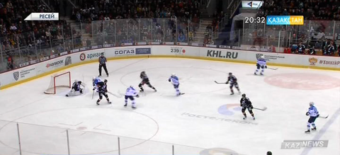 ҚХЛ. Плей-офф «Трактор» - «Барыс» 2:5