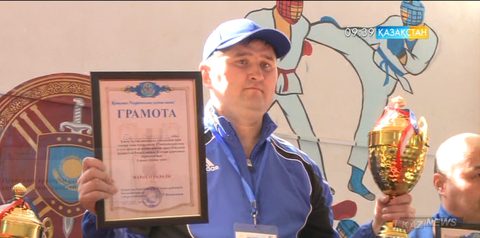 Шымкентте әскерилер  қоян-қолтық ұрыста күш сынасты