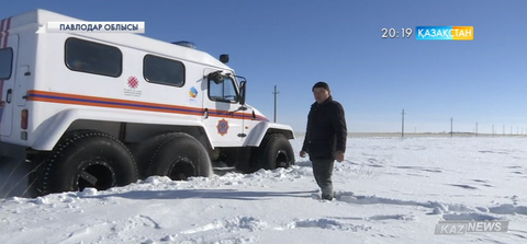 Павлодар облысында қар басқан ауылдар аршылып жатыр