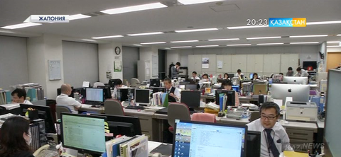 Жапонияда артық сағат жұмыс істеуге қарсы күрес басталды