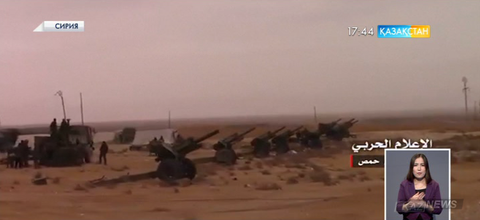 Үкімет әскері Пальмираға жақындап қалды