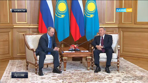 Нұрсұлтан Назарбаев пен Владимир Путин - әлемде бір-бірімен ең жиі кездесетін Президенттер