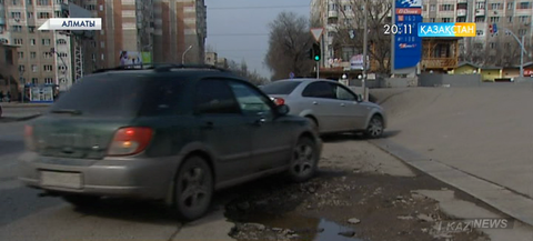 Алматыда жолдардың сапасы сын көтермейді