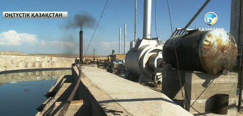 ОҚО: Сарыағаш ауданындағы битум зауыты қарқынды жұмыс істеуде 